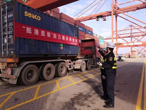 装卸搬运焕新力 港口“无感”通关带动物流加速度